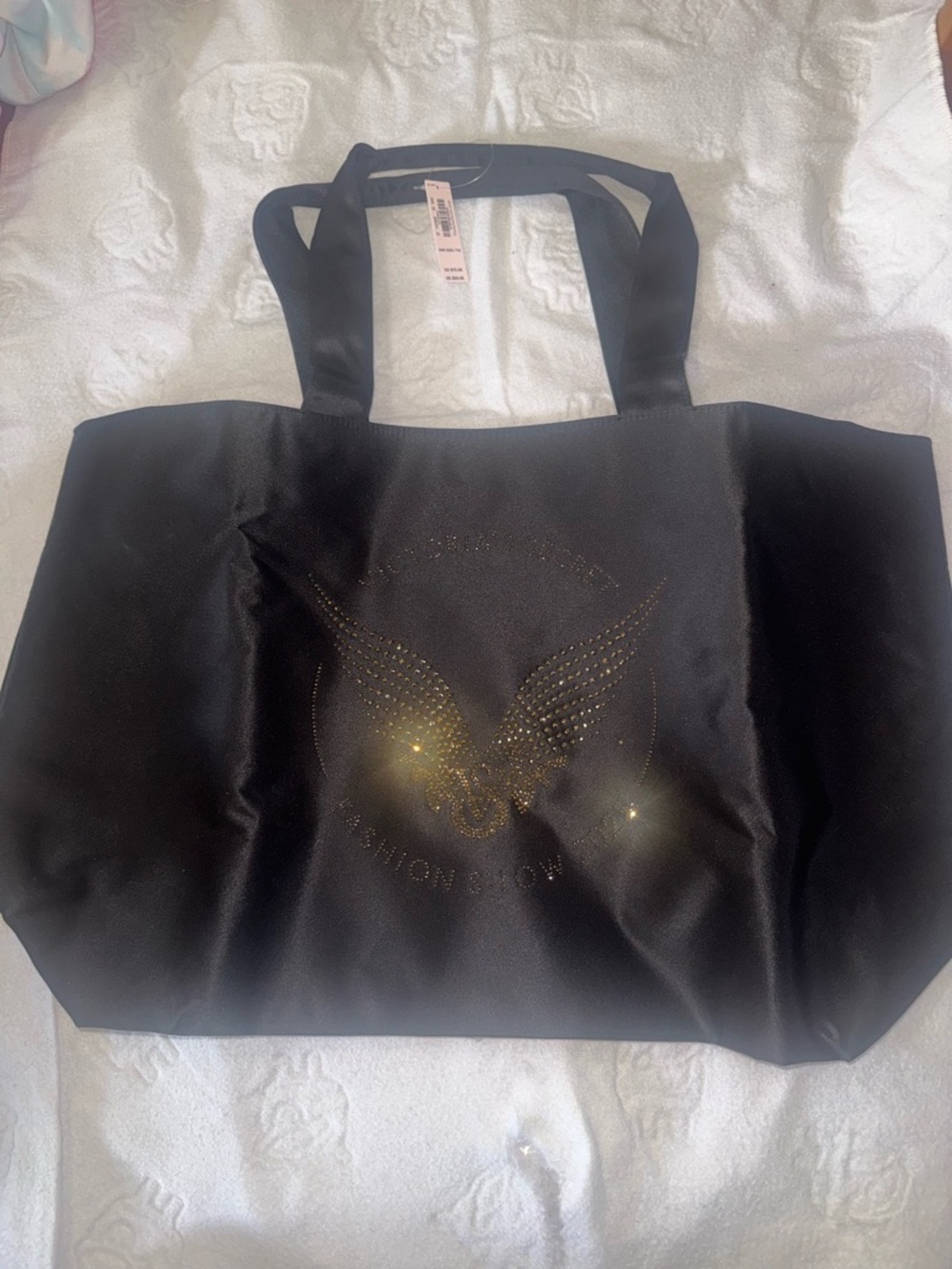 Victorias Secret Fashion Show 2025 Black Tote Bag